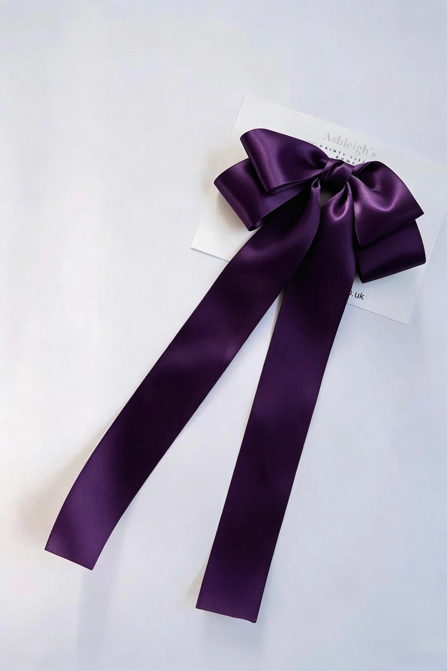 Long tail miss bow (9 colours available)
