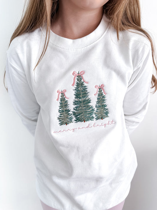 Merry and bright sweater/tshirt slots