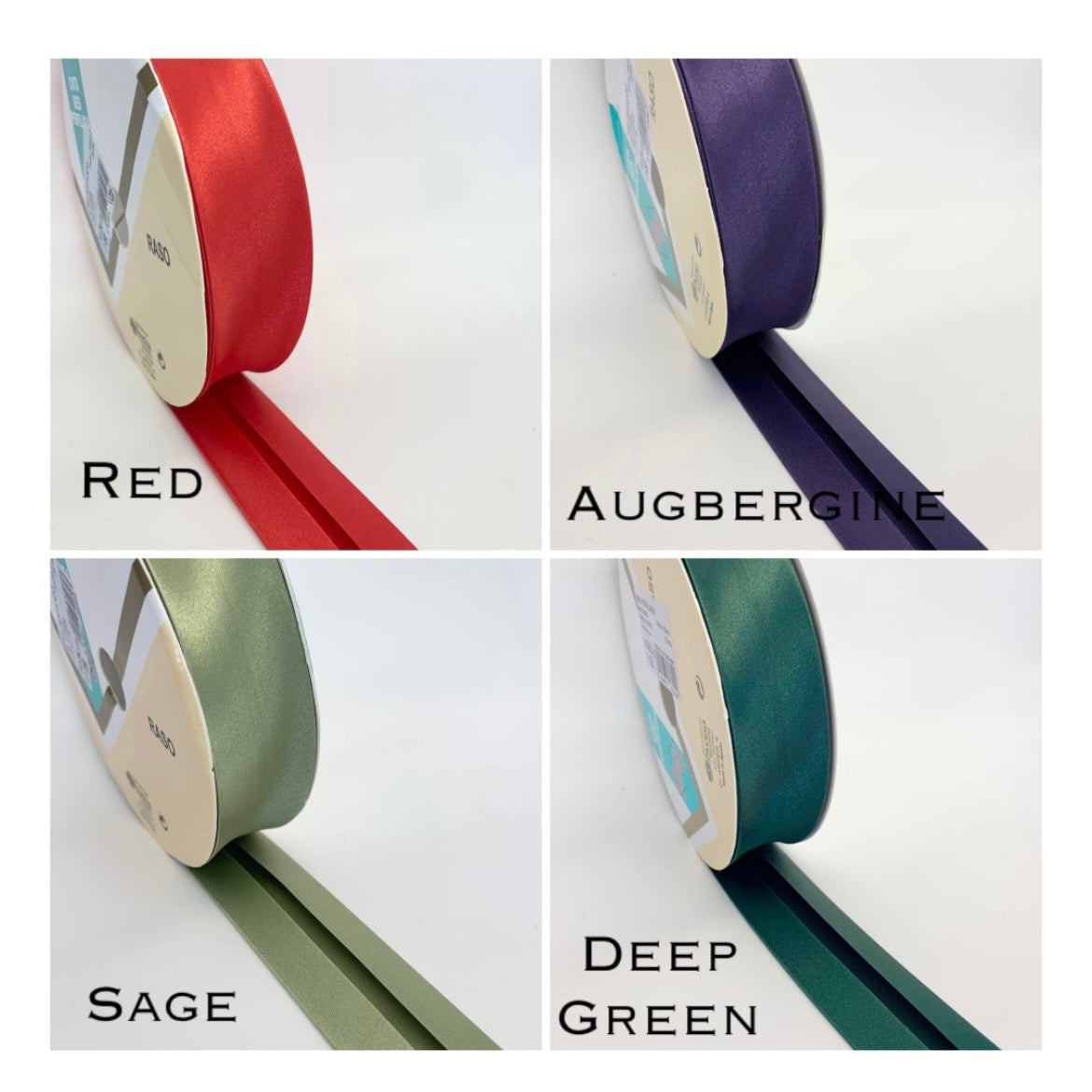 Flutter satin bows (36 colours available)