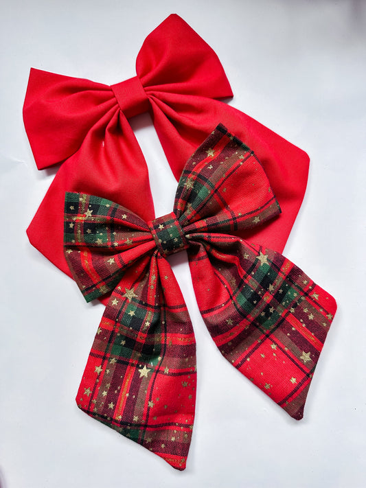 Christmas sailor bow