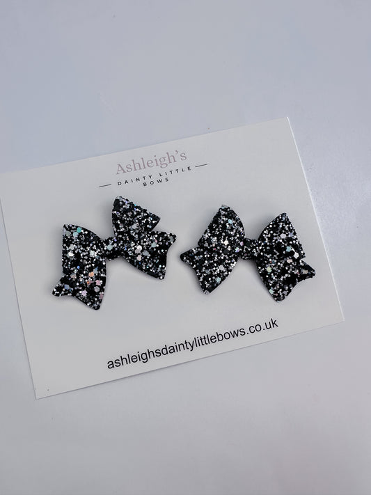 Glitter ball bloom black