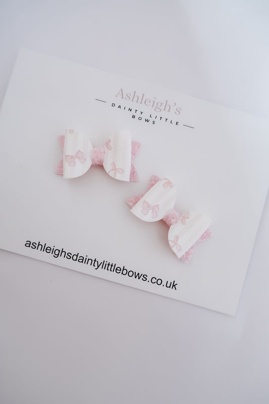 Girly baby bow