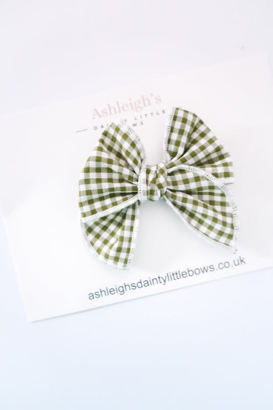 Sage gingham fable