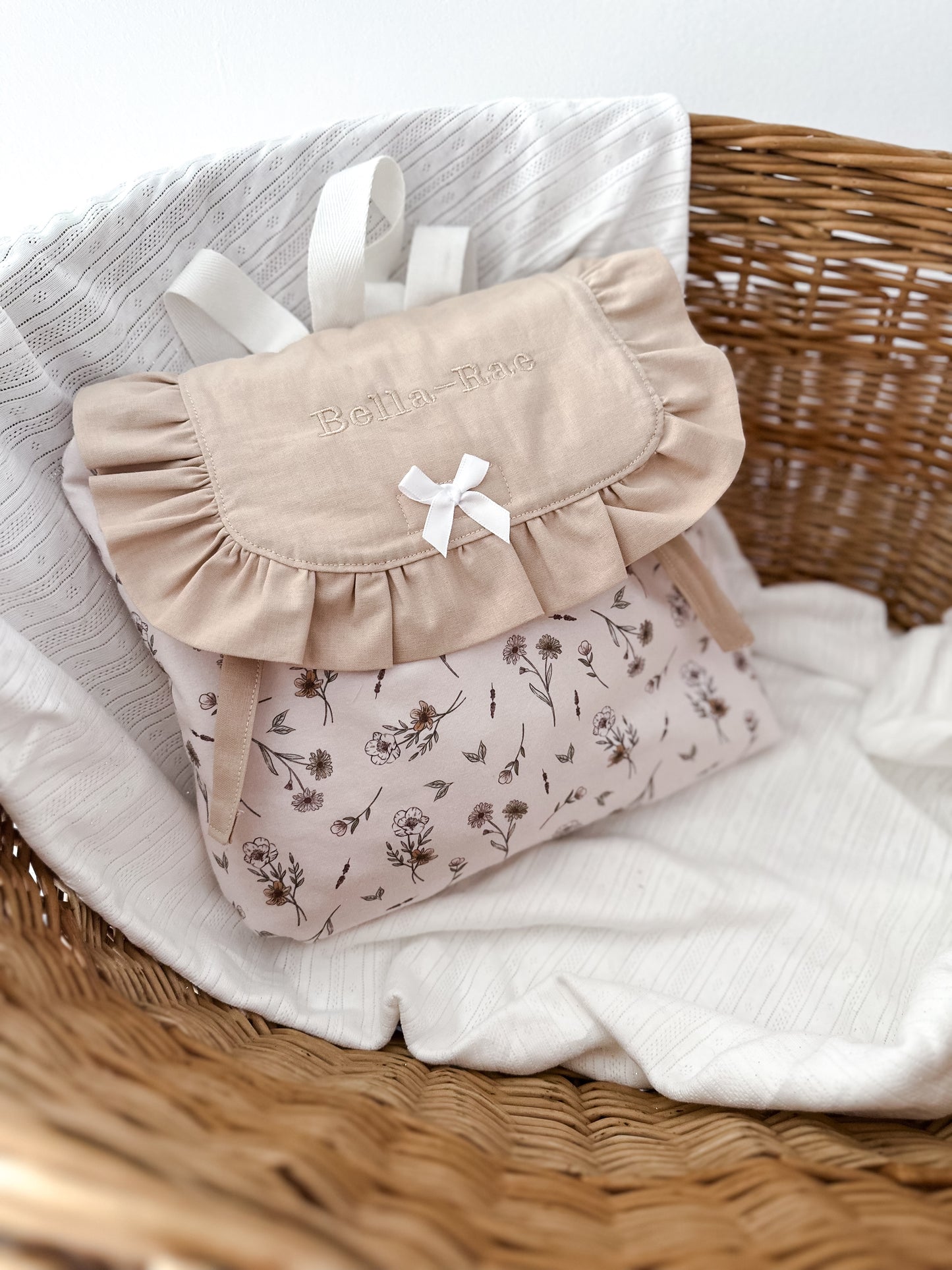 Sweet wishes personalised backpack