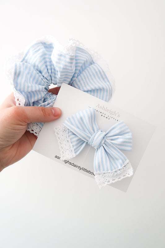 Blue stripes collection