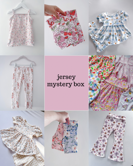 Jersey mystery fabric box