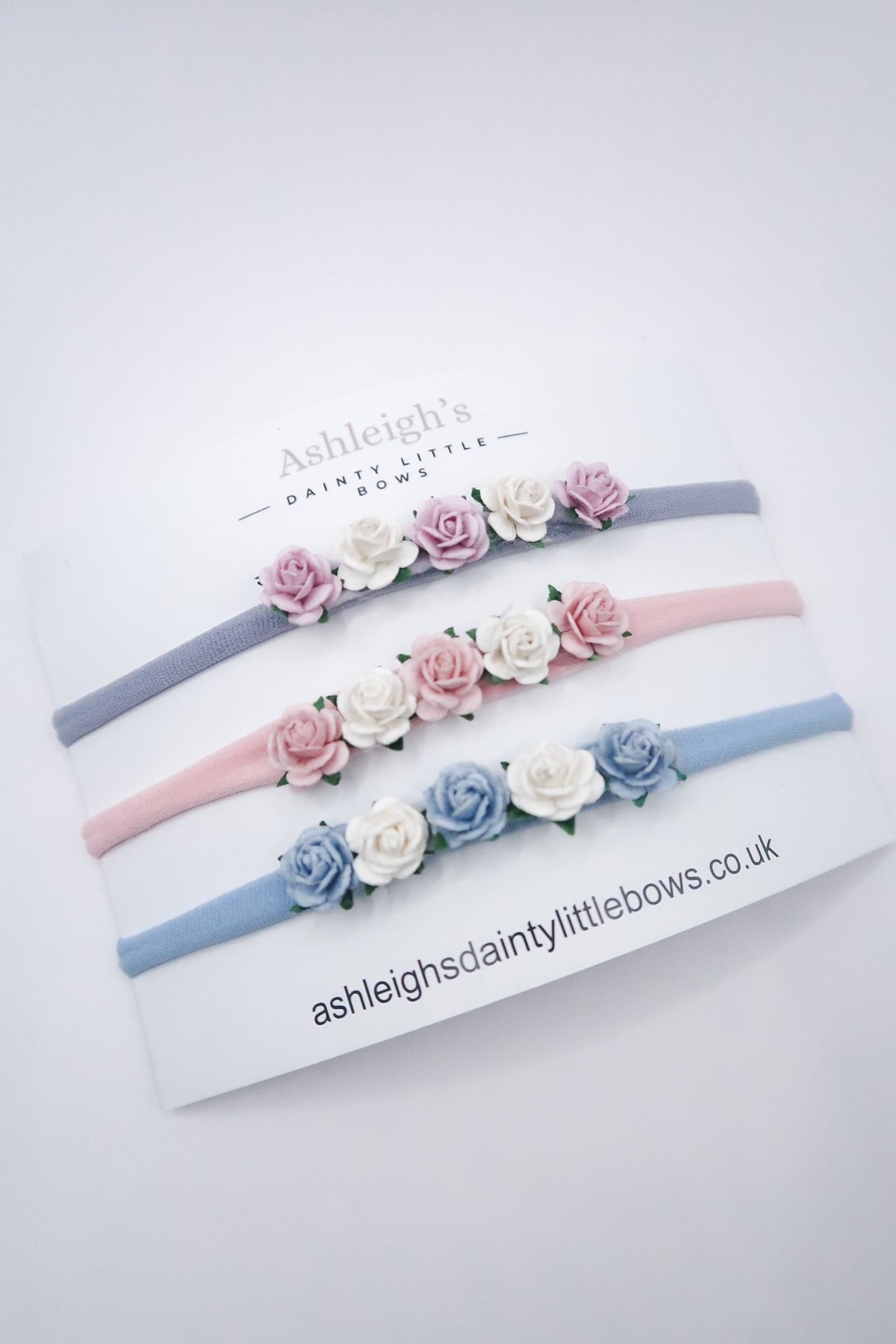 Dainty flower headbands