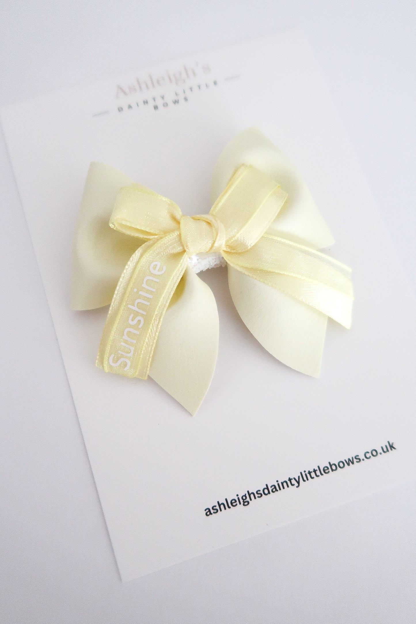 Sunshine princess bow