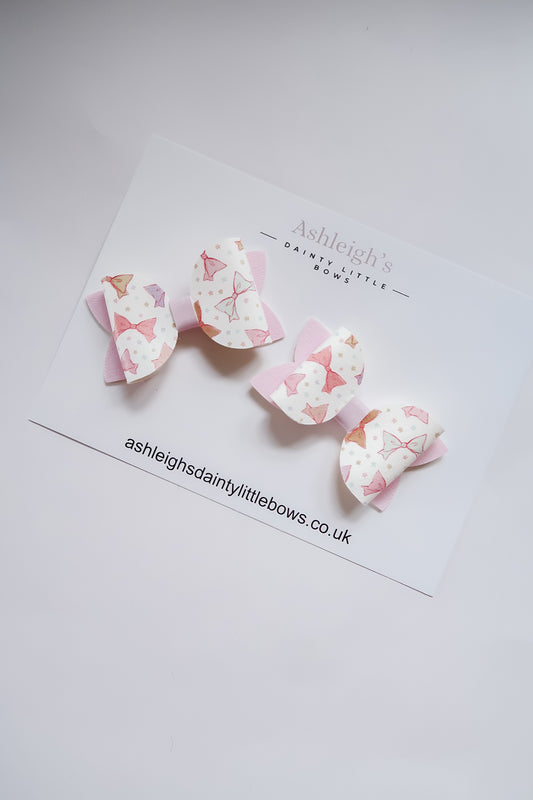 Midi bow macaroon