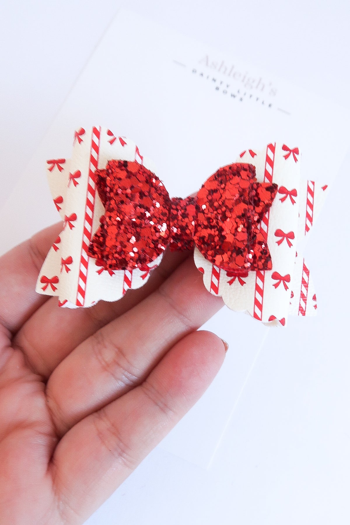 Red present bow