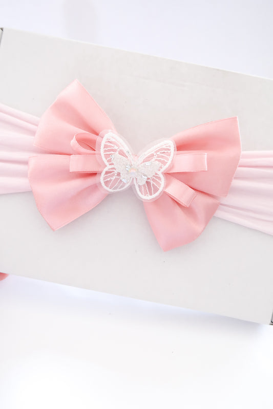 Butterfly oversize baby headband