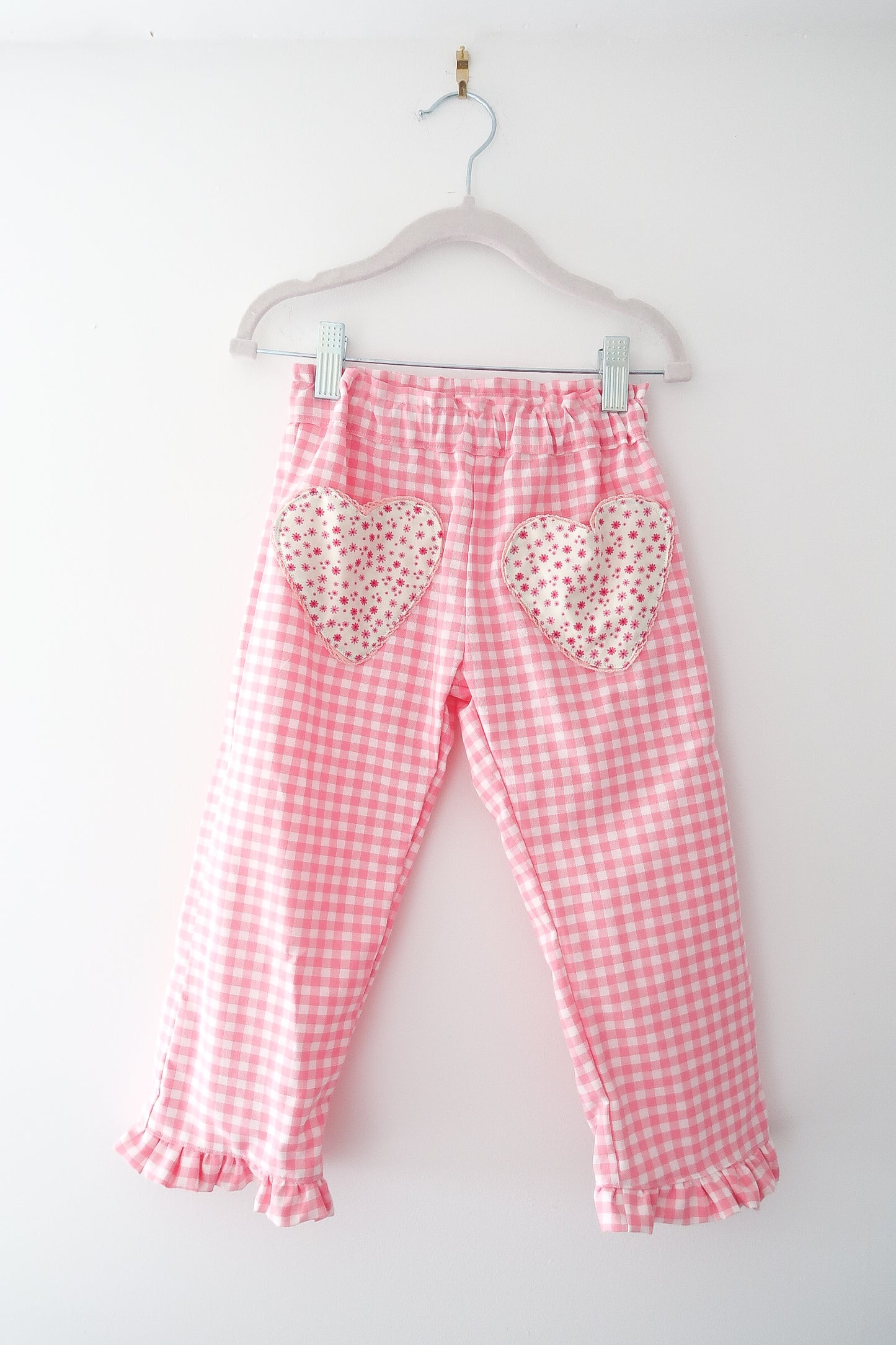 Gingham trousers 2-3 years