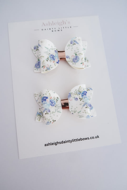 Manor floral midi bow