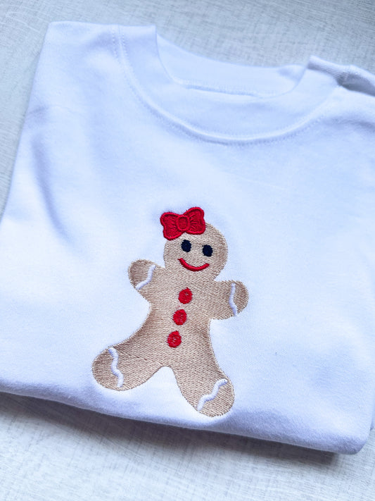 Gingerbread girl tshirt