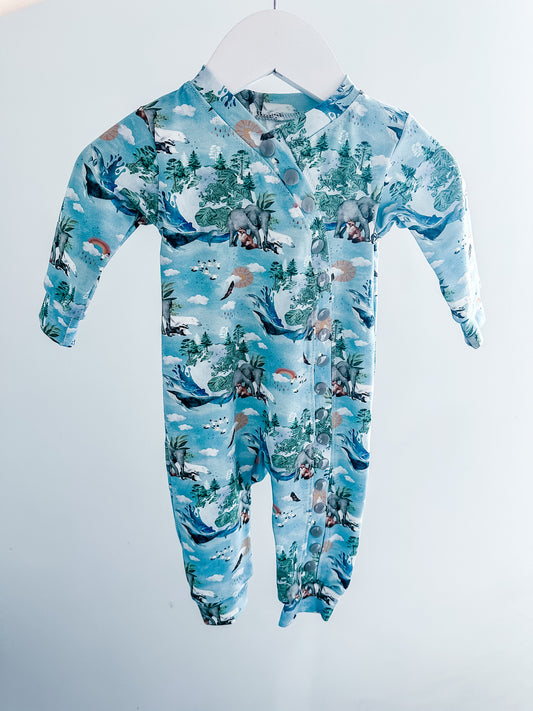 Footless sleepsuit