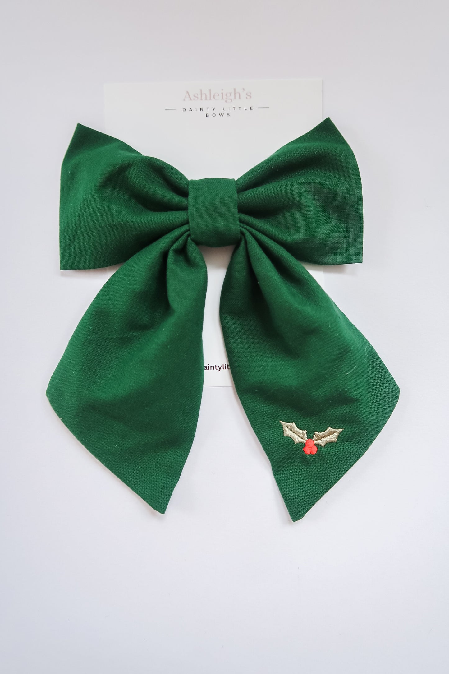 Holly large sailor bow