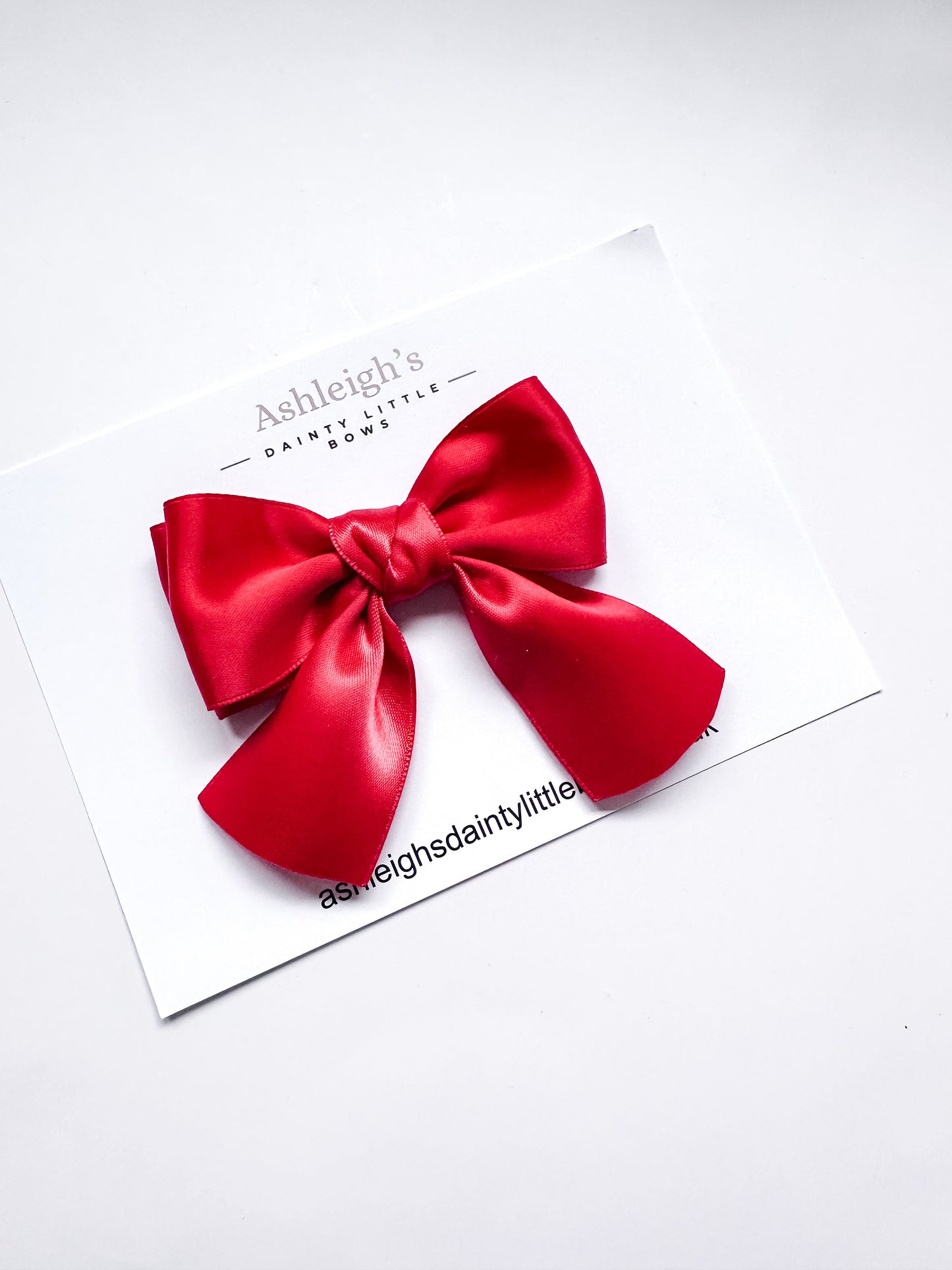 Red Elouise bow