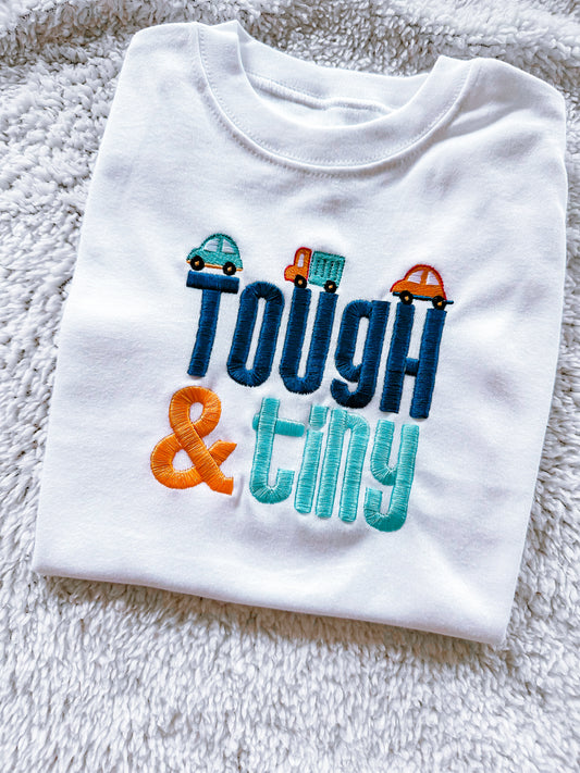 Tough and tiny T-shirt