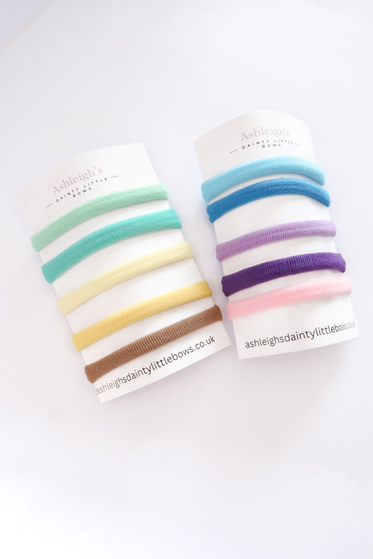 Soft jersey bobbles set of 10