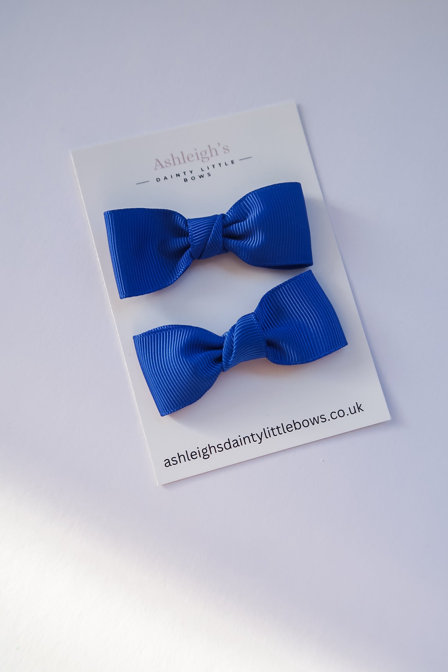 Pinch ribbon bow (9 colours available)