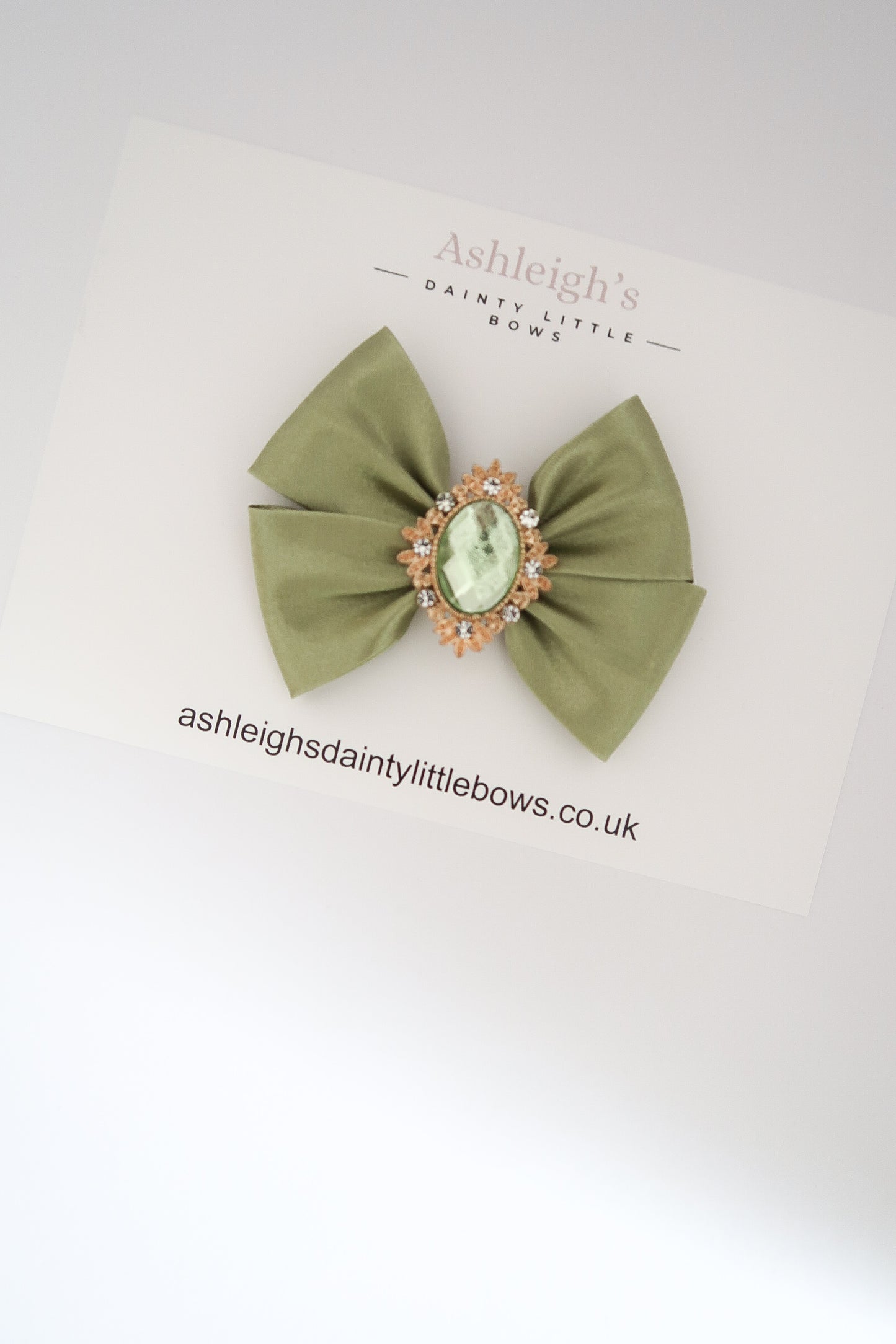 Sage gem bow