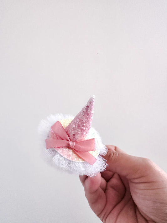 Rainbow glitter witches hat