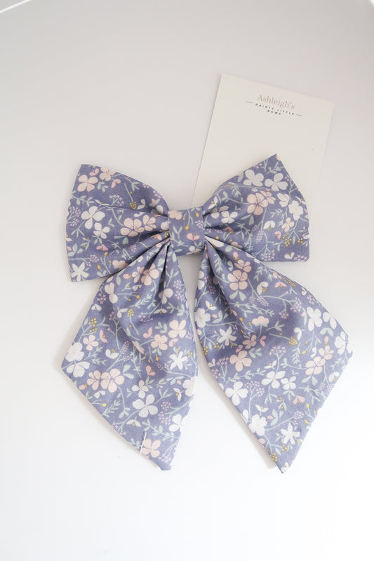 Lilac butterfly oversized sailor