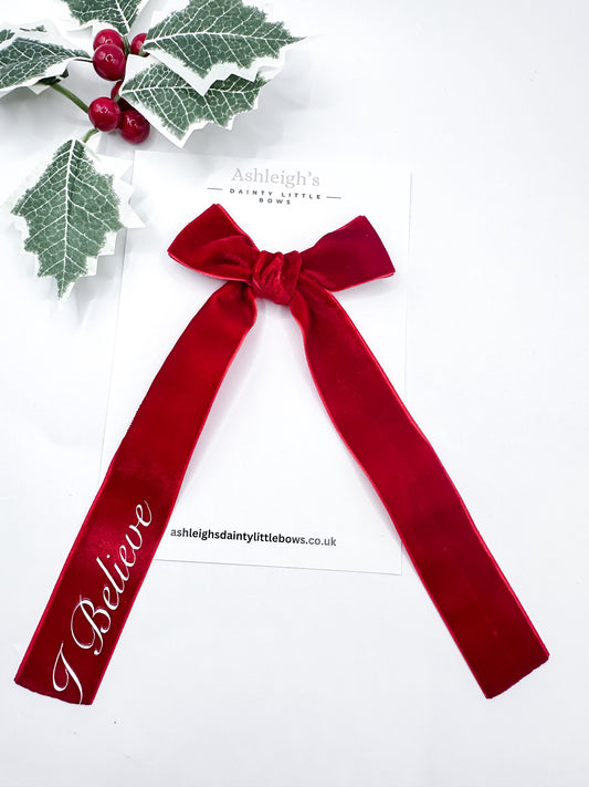 I believe velvet bow