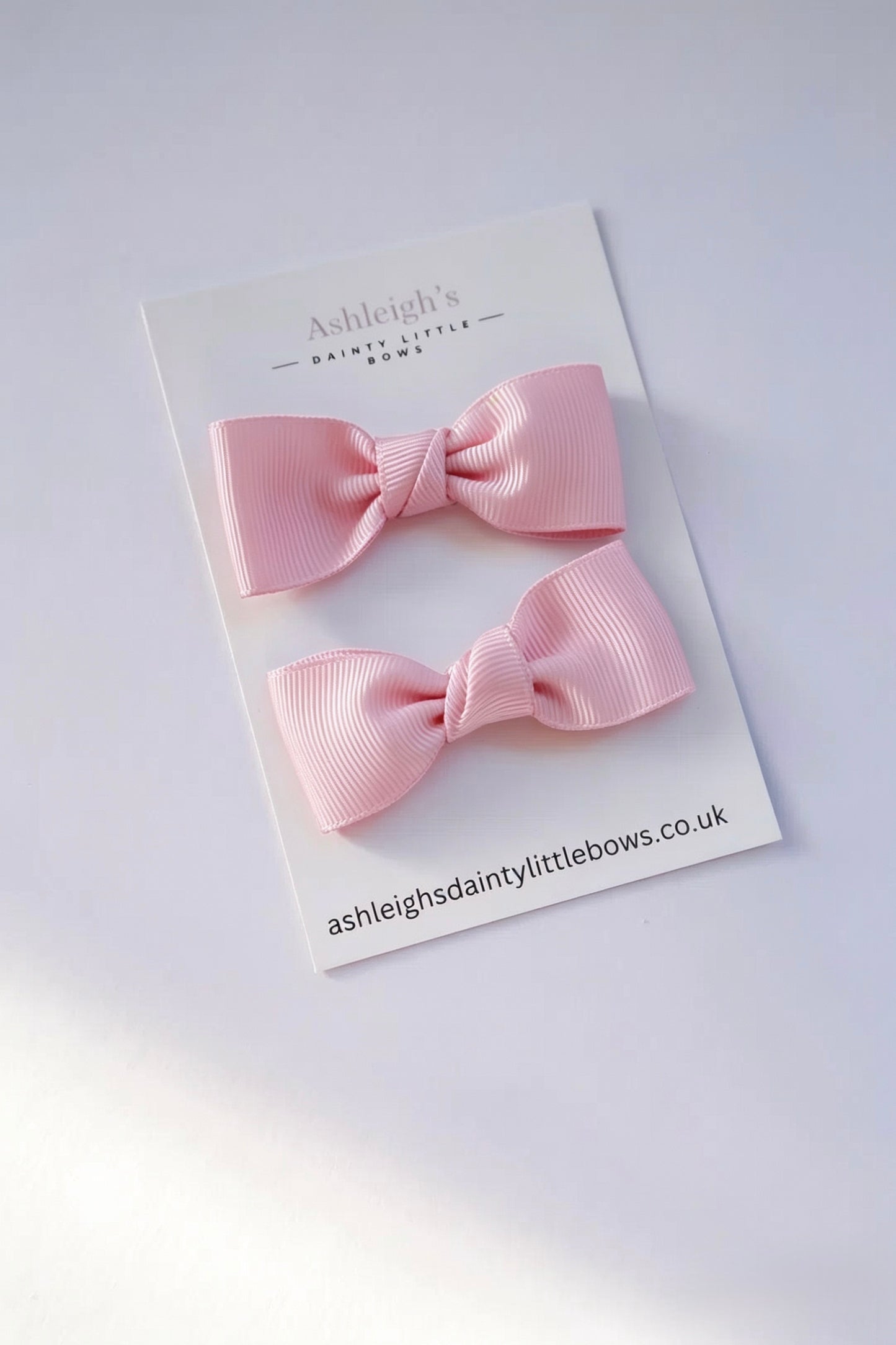 Pinch ribbon bow (9 colours available)