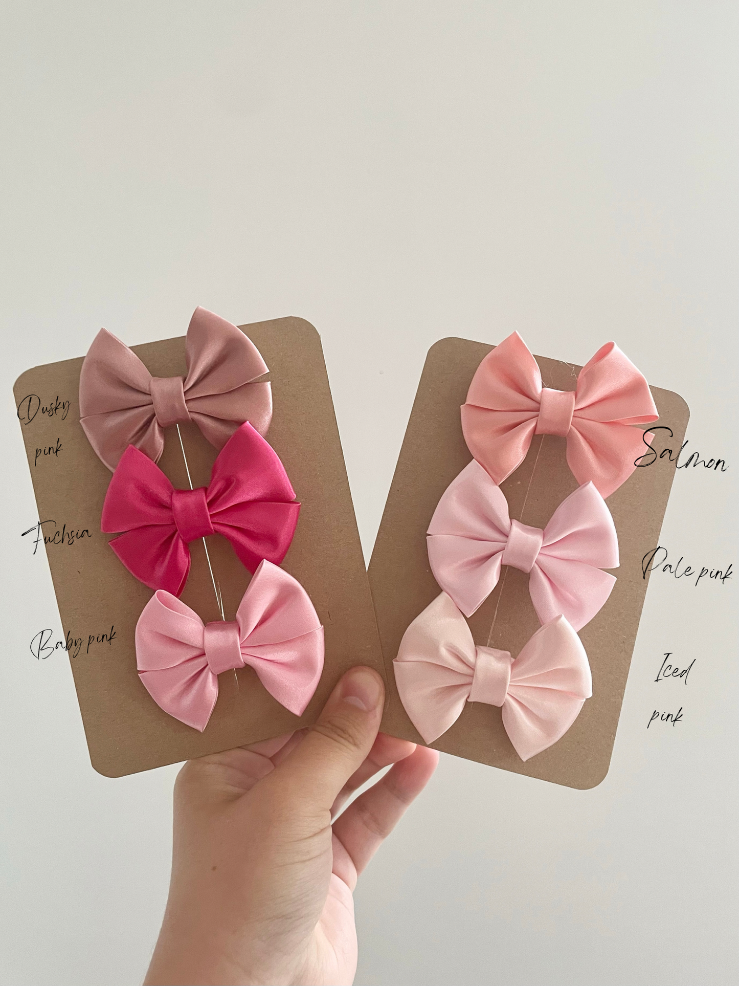 All the pinks flutters (6 colours)