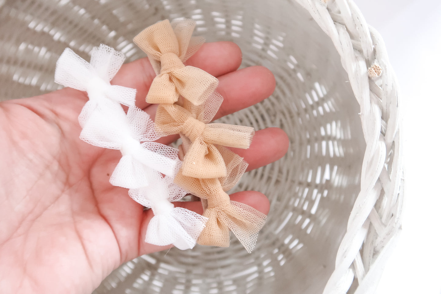 Tulle mini headband