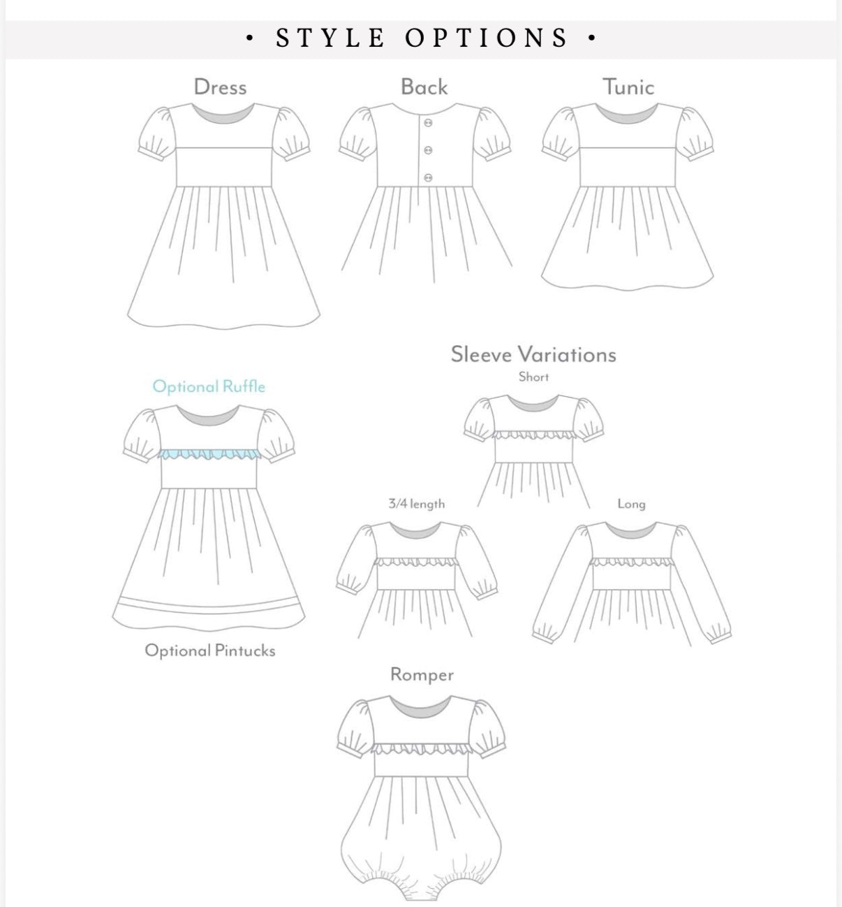 Rowan dress/romper slots