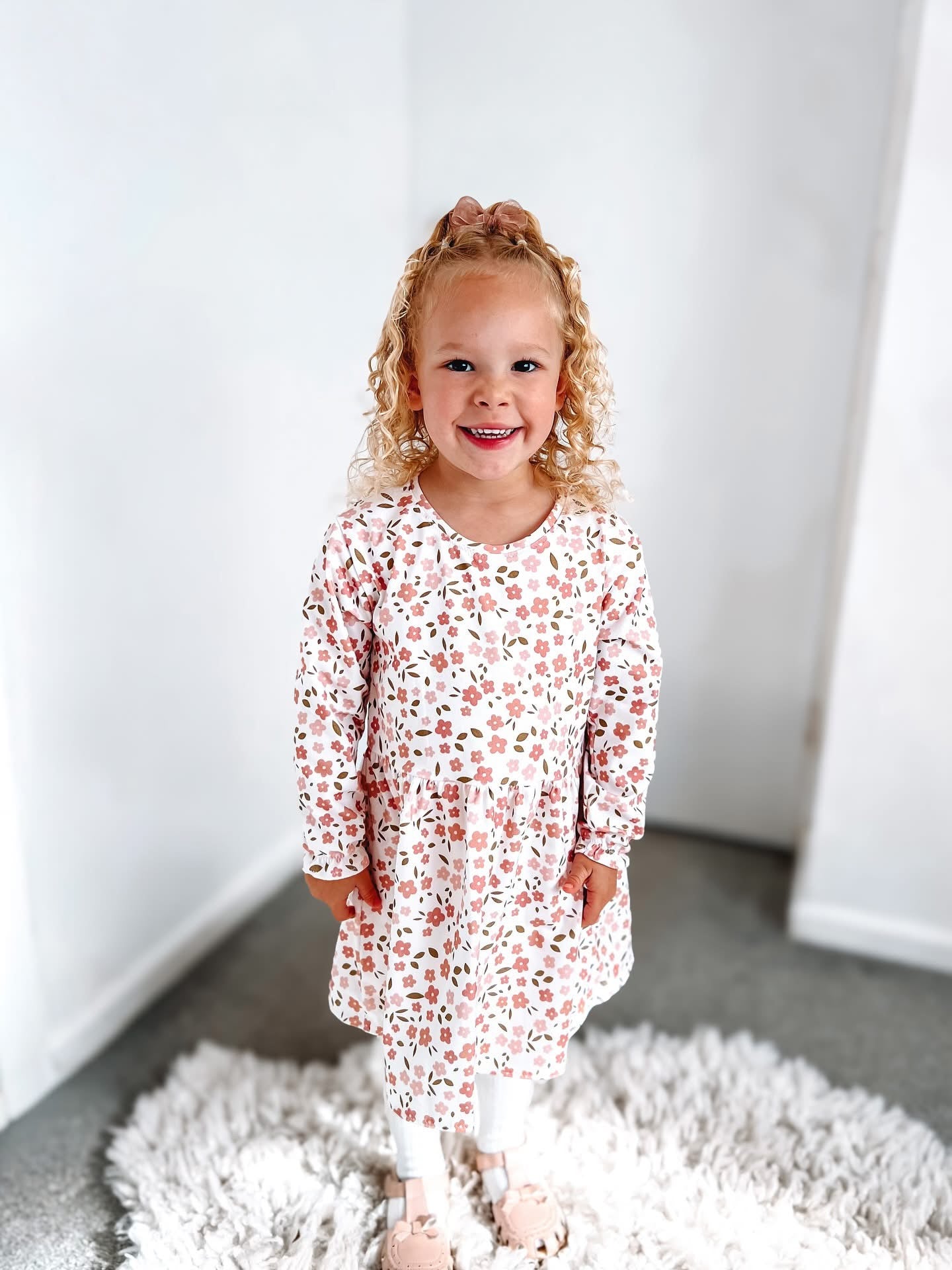 Jersey dress short or long sleeved