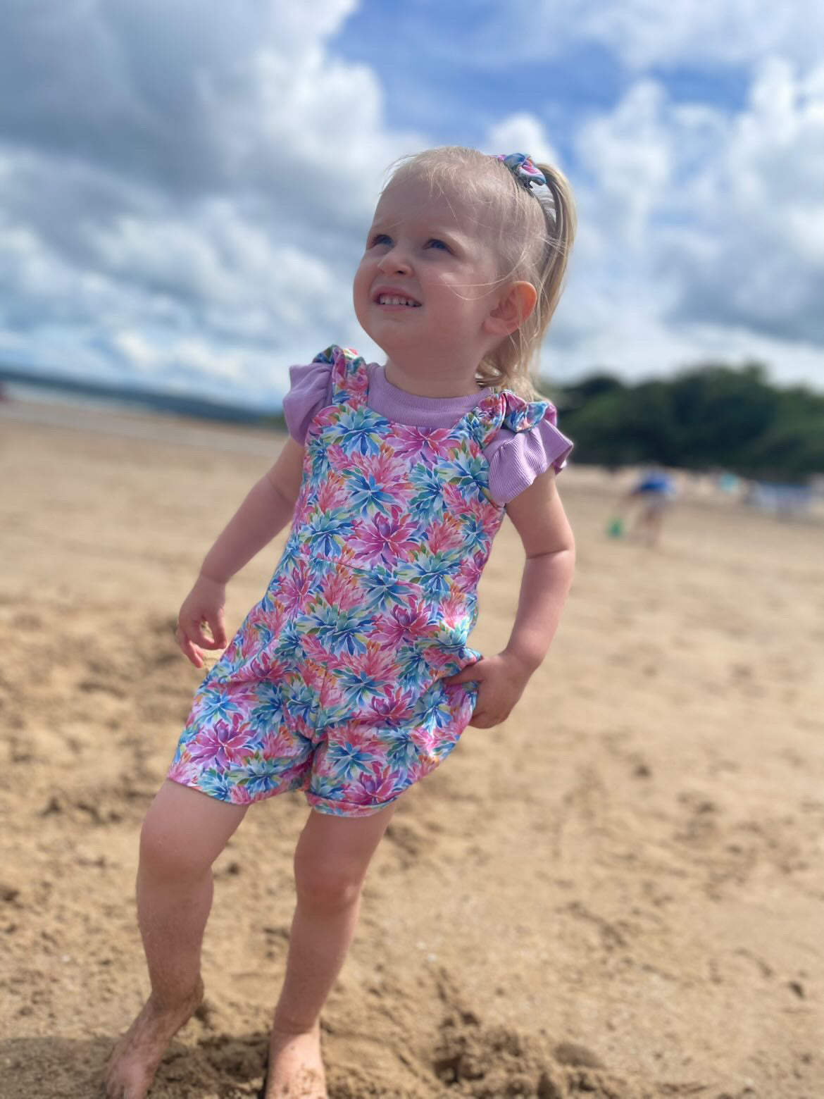 Jersey playsuit