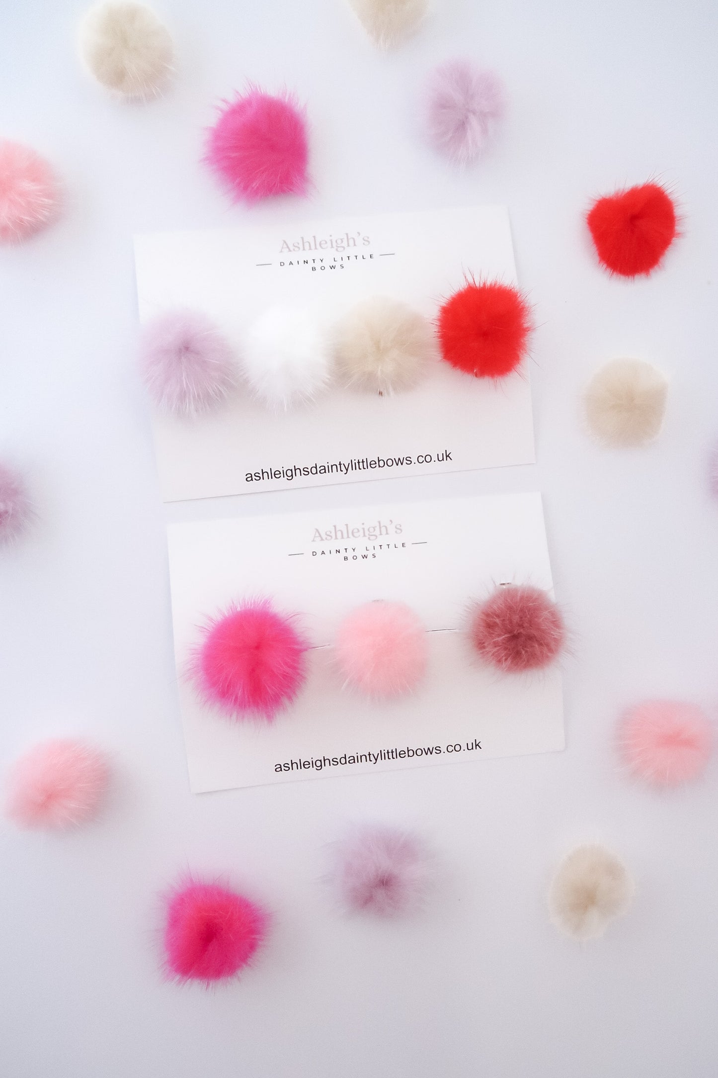 Pom Pom clip collection.