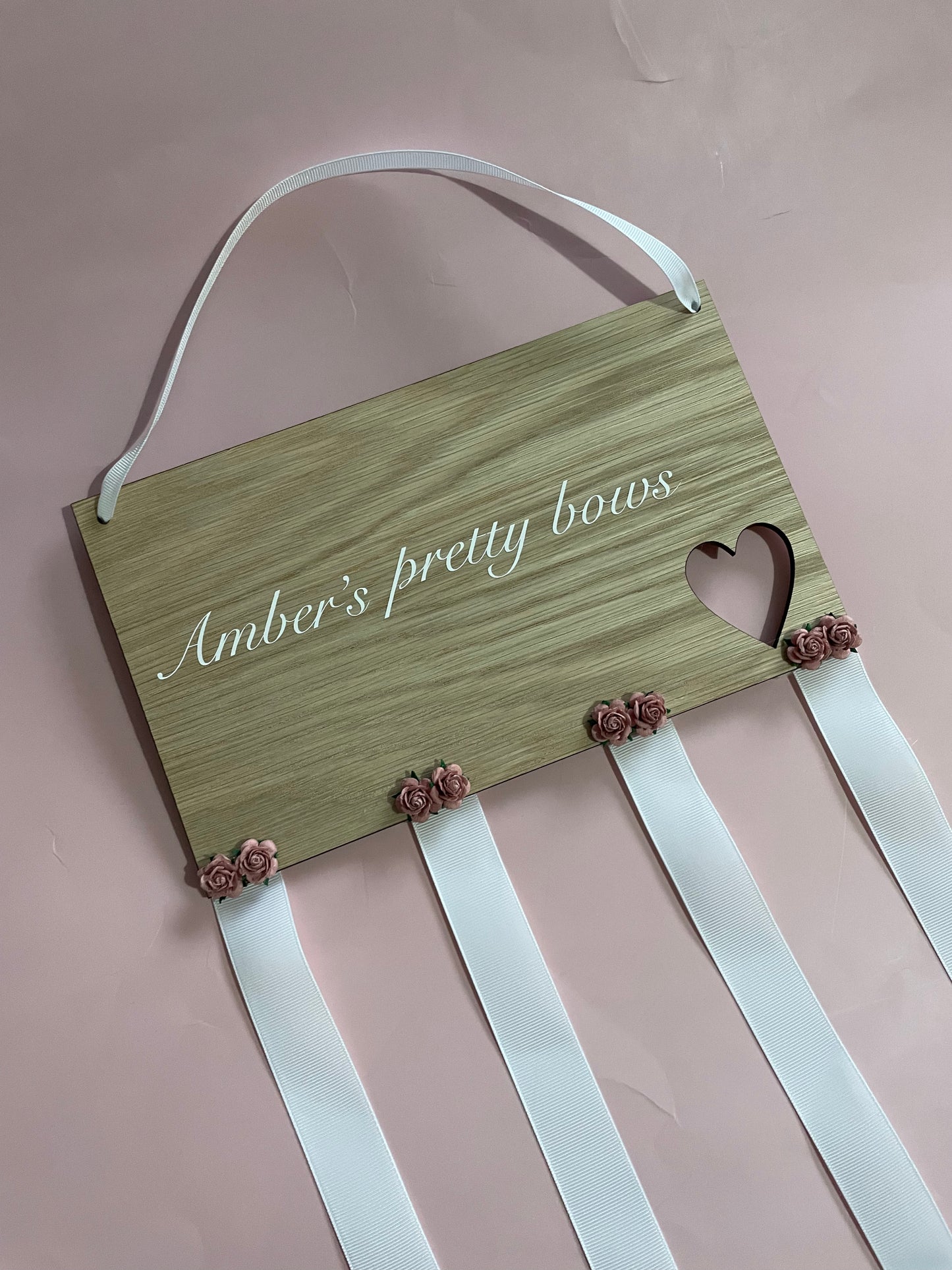 Personalised bow holder