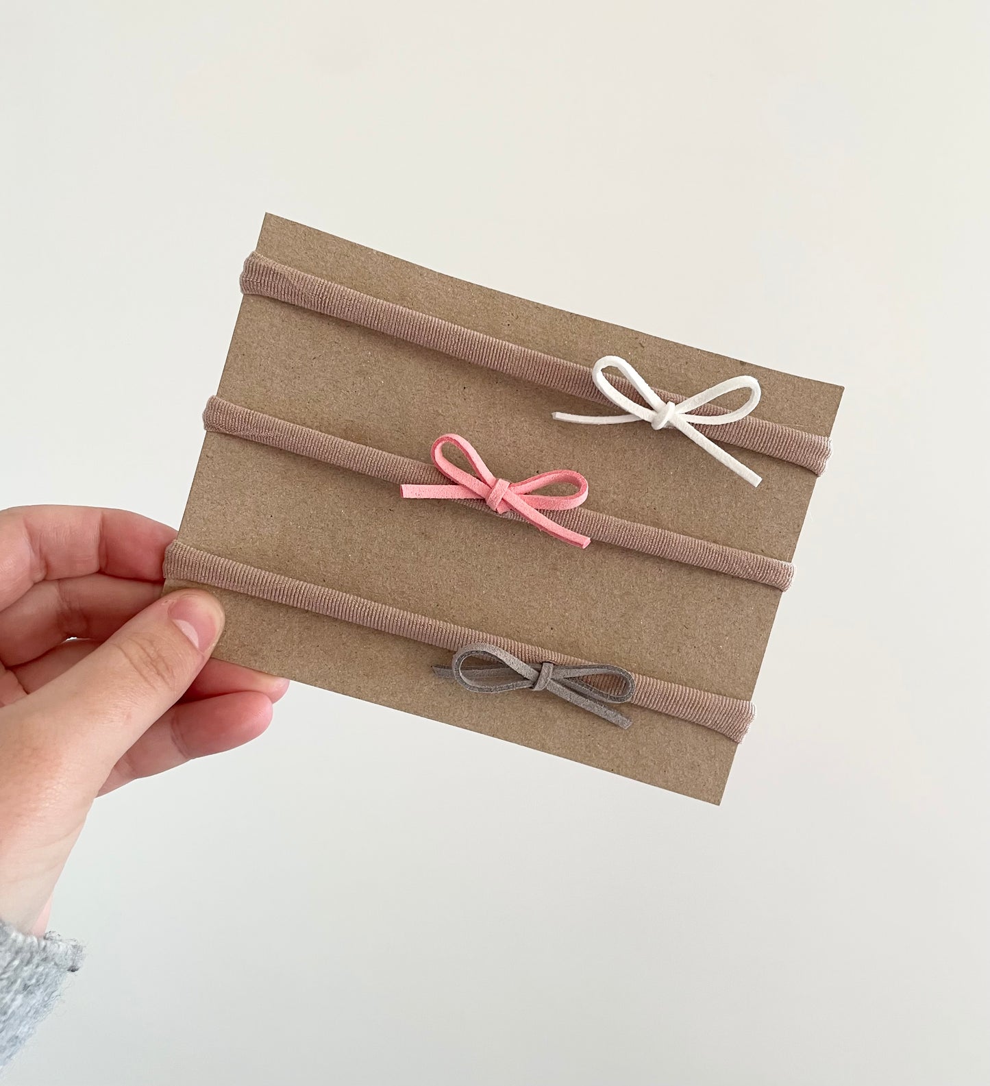 Sweet dainty headband set of three