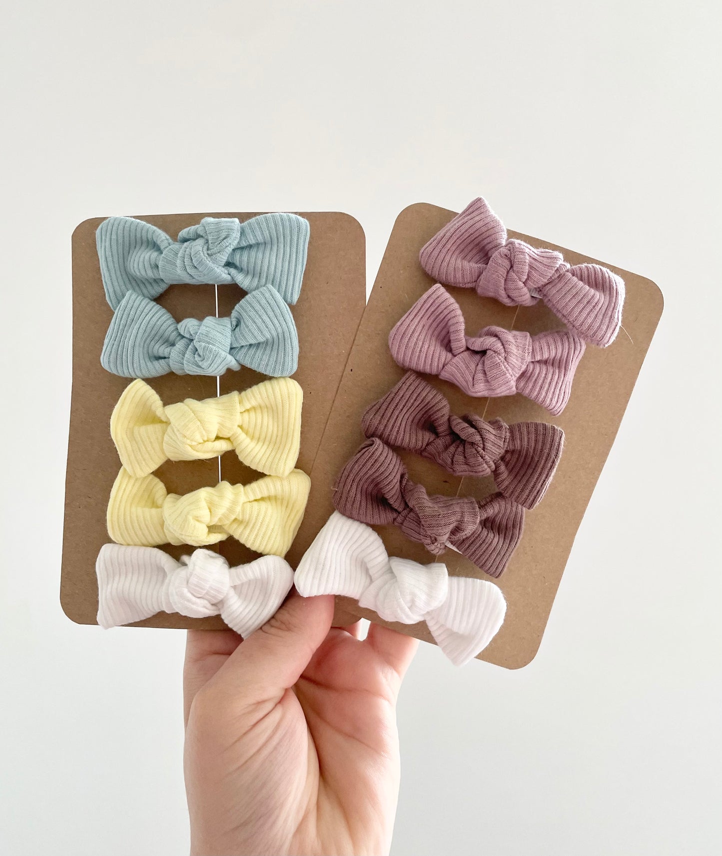 Chunky knot mini bows